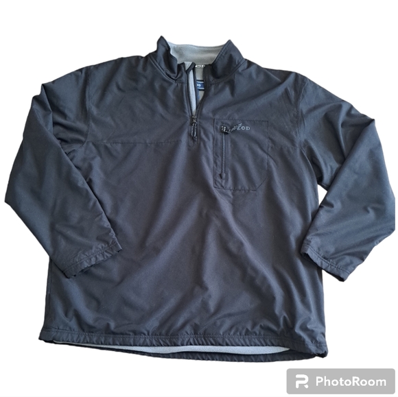 Mens Izod 1/4 Zip Fleece Lined Pullover Jacket Size XXL - Picture 1 of 11
